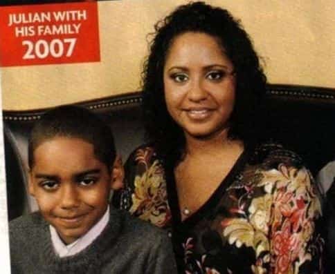 Snoop Dogg's Son, Julian Corrie Broadus Wih his mother, Laurie Holmond